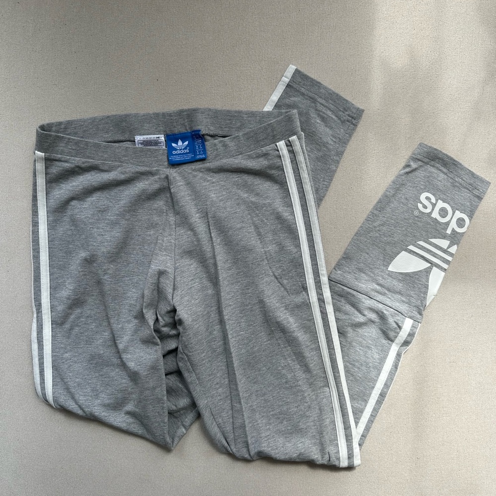 Adidas Leggings Gray Size S